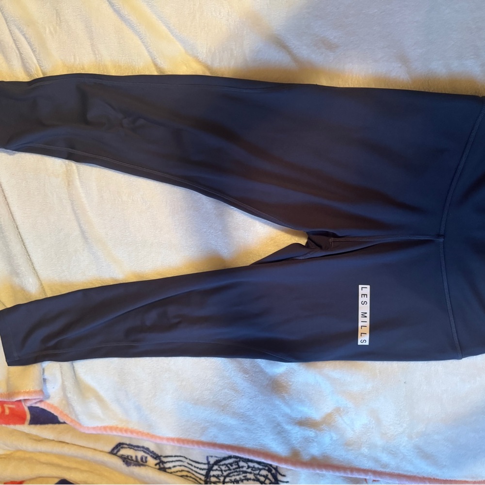 Reebok Les Mills Navy Leggings - Picture 7 of 9